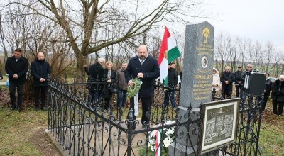 I.világháborús sírokat újítottak fel Harkány-Terehegyen