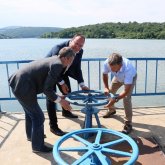 Megújult a Pécsi-tó zsiliprendszere