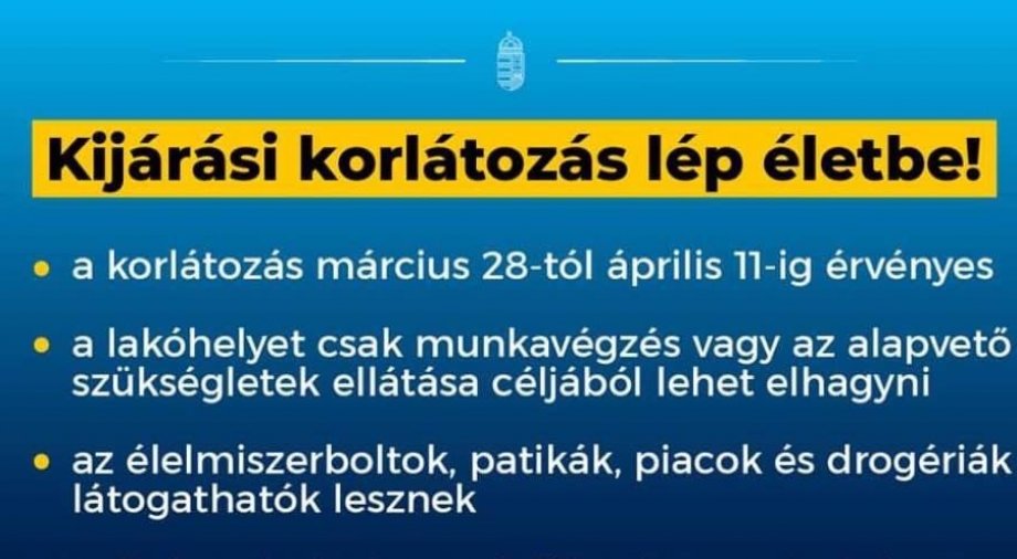 A kormány kijárási korlátozást vezet be!