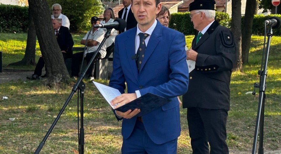 Bányász napi megemlékezés Pécsen