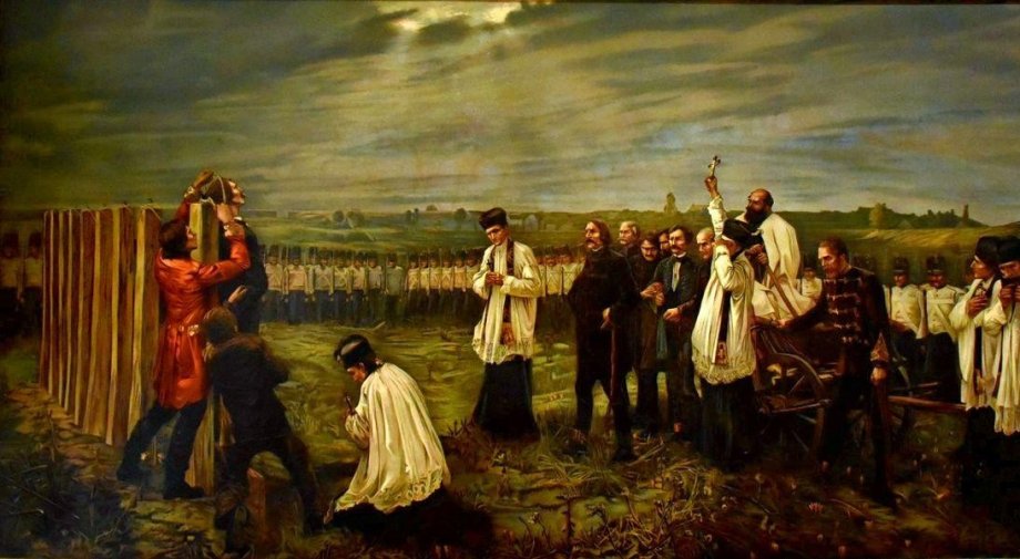 A kiv&eacute;gz&eacute;s előest&eacute;je: Amikor Aradon kihirdett&eacute;k a hal&aacute;los &iacute;t&eacute;leteket