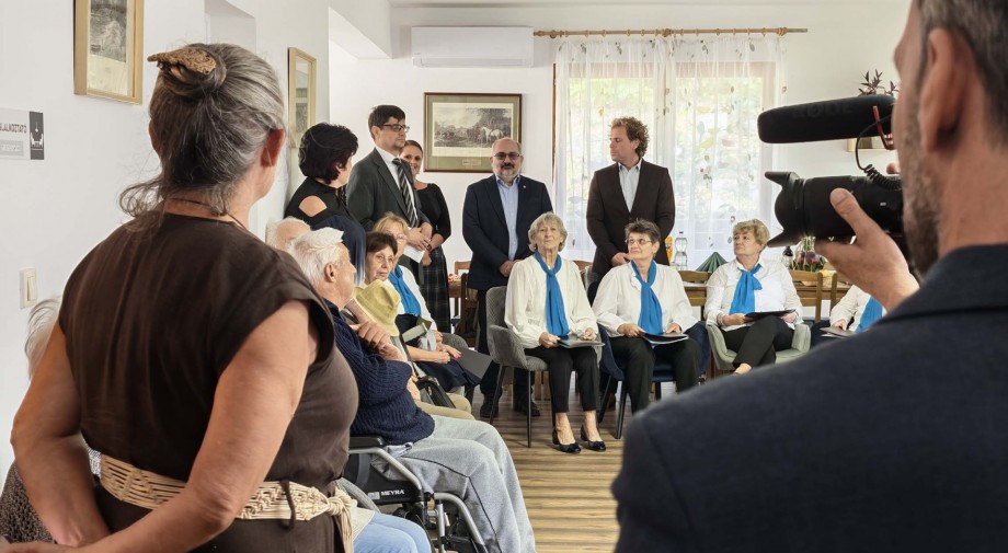 Meg&uacute;jult az idősek k&ouml;z&ouml;ss&eacute;gi otthona Orfűn